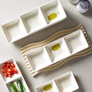 Bát Nước Chấm Phíp ( Melamine A5 ) Hoa Văn Hình Lá Tre Dùng Cho Nhà Hàng Khách Sạn 2.7