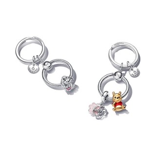 Charm Disney x Pandora Mạ Vàng 14K Nhân Vật Gấu Pooh