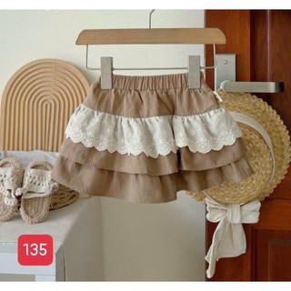 CHÂN VÁY CARO / CHÂN VÁY REN MIX CÙNG ÁO KIỂU SIÊU XINH | AnhMy Baby