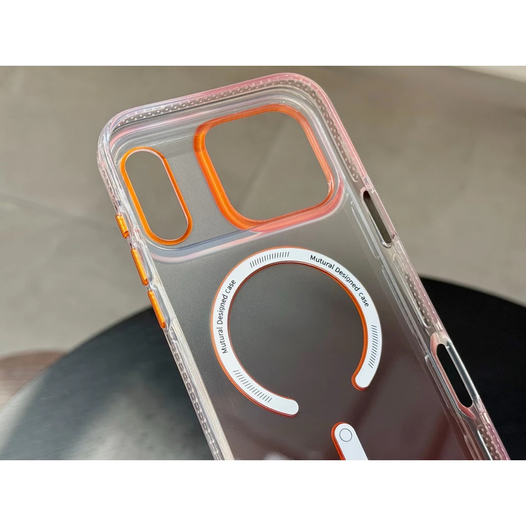 [ Chống Sốc ] Ốp Lưng Mutural Ombre Viền TPU Dẻo Chống Sốc Bảo Vệ Tích Hợp Sạc Từ Tính Chính Hãng cho iP 17 Series