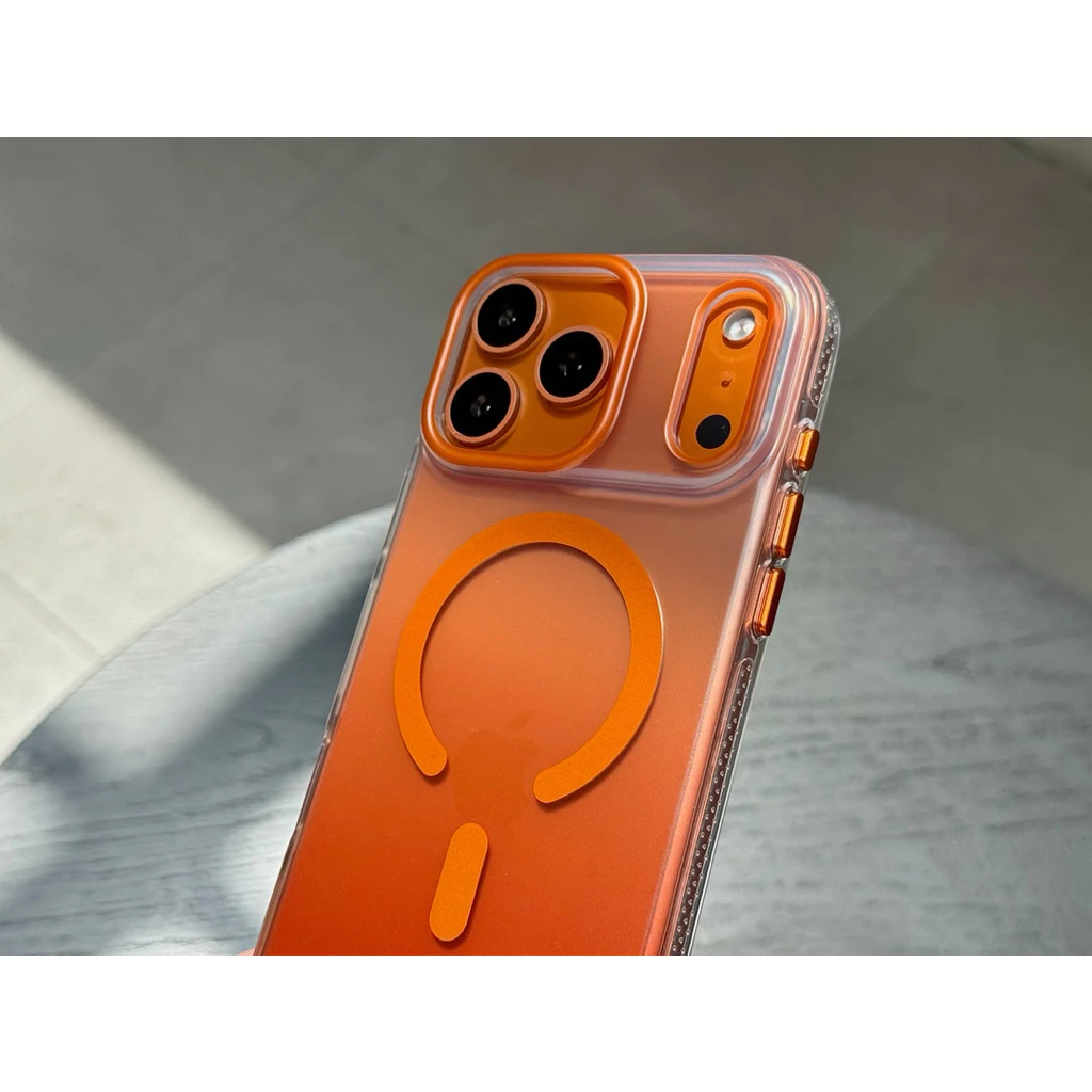 [ Chống Sốc ] Ốp Lưng Mutural Ombre Viền TPU Dẻo Chống Sốc Bảo Vệ Tích Hợp Sạc Từ Tính Chính Hãng cho iP 17 Series