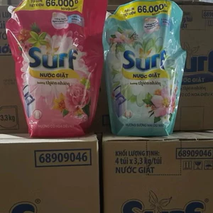 Nước Giặt Surf Hương Hoa Cỏ Diệu Kỳ và Hương Sương Mai HSD 3,3kg ——-