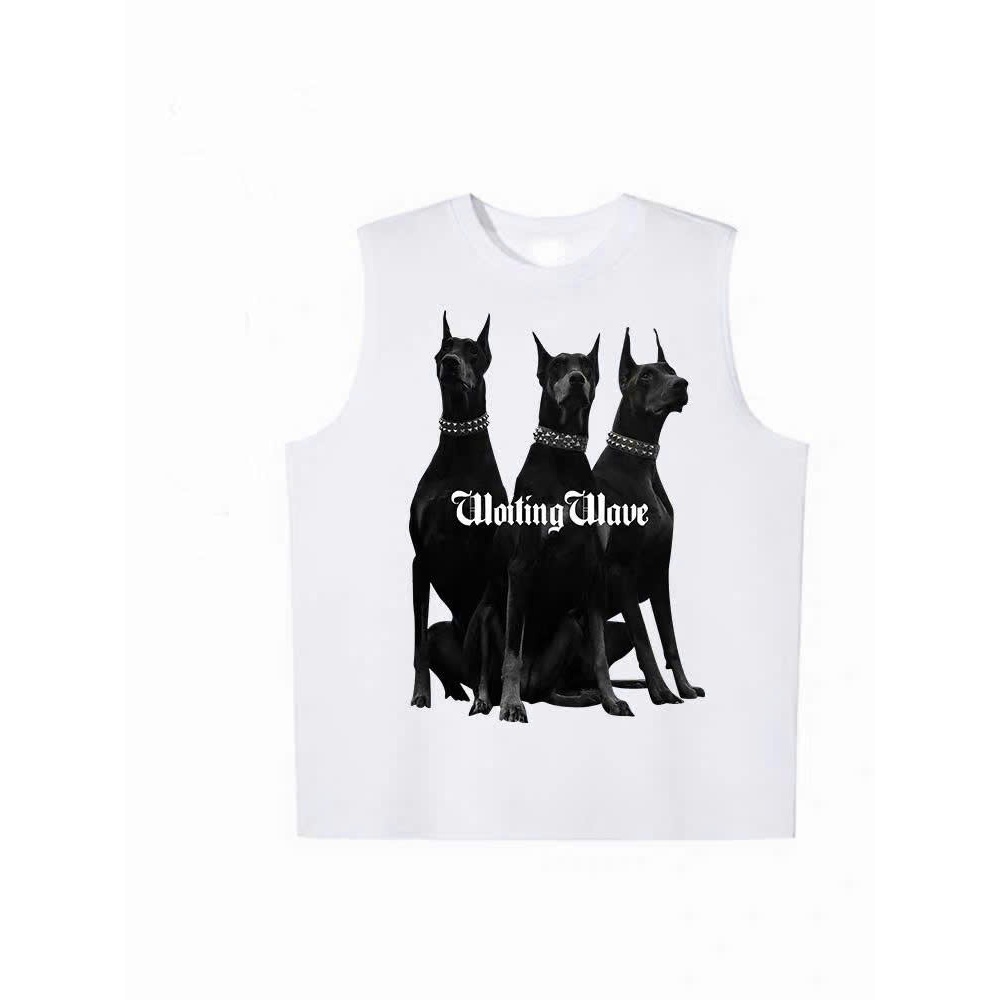 Áo thun Tanktop Cổ tròn WOITING WAVE Localbrand ICVCVNI Unisex Cotton