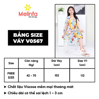 [XẢ KHO GIÁ SỐC]Váy đầm ngủ mặc nhà hàng ngày vải viscose lanh lụa thoáng mát mềm mại mã V0567