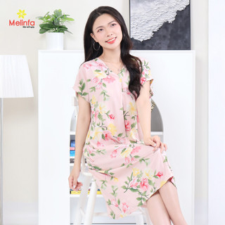 [XẢ KHO GIÁ SỐC]Váy đầm ngủ mặc nhà hàng ngày vải viscose lanh lụa thoáng mát mềm mại mã V0567