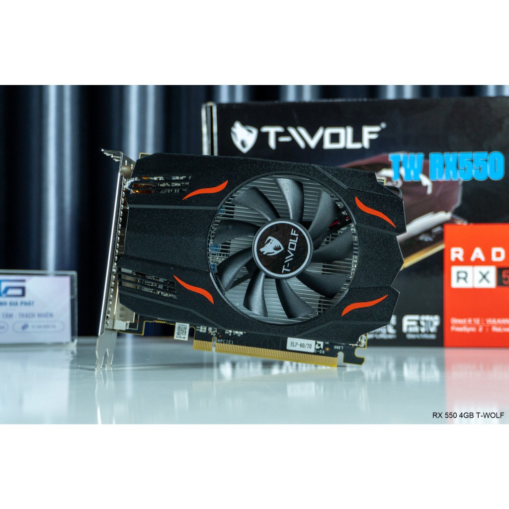 Card màn hình New Box - VGA AMD Radeon RX 550 4GB GDDR5 128Bits Chính ...