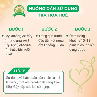 Hoa hoè thái bình đã sao thơm, bền mạch má, chống xơ vữa động mạch, ổn huyết áp