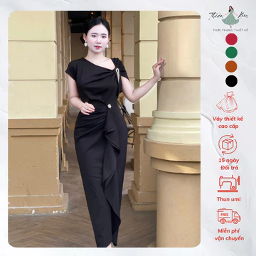 Đầm Body Bèo Váy Phụ Kiện Công Sở Trẻ Trung, Váy Body Trung Niên Bigsize Đi Tiệc Mã Body B103