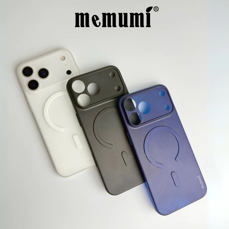 [ Siêu Mỏng ] Ốp Lưng Siêu Mỏng Nhẹ Memumi 0,33mm Tích Sạc Từ Tính Tiện Lợi cho iP 17 Series
