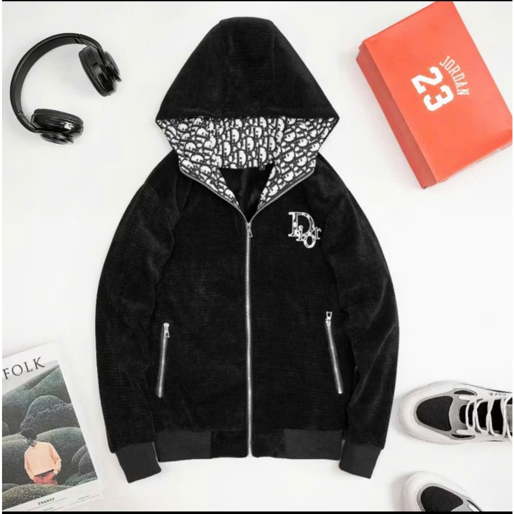 Áo  Khoác Hoodie Zip  Hàng Quảng Châu Form Rộng - Áo Hoodie Zip Philipp  Phong Cách Trẻ Hot