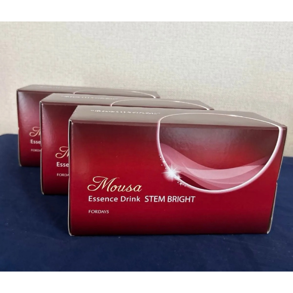 Nước uống Mousa Essence Drink STEM BRIGHT Fordays cho da tươi sáng