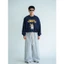 Áo Sweater Nỉ 2 Da VIBESTU " Bear and Ball " Boxy Tay Dơi Unisex Nam Nữ