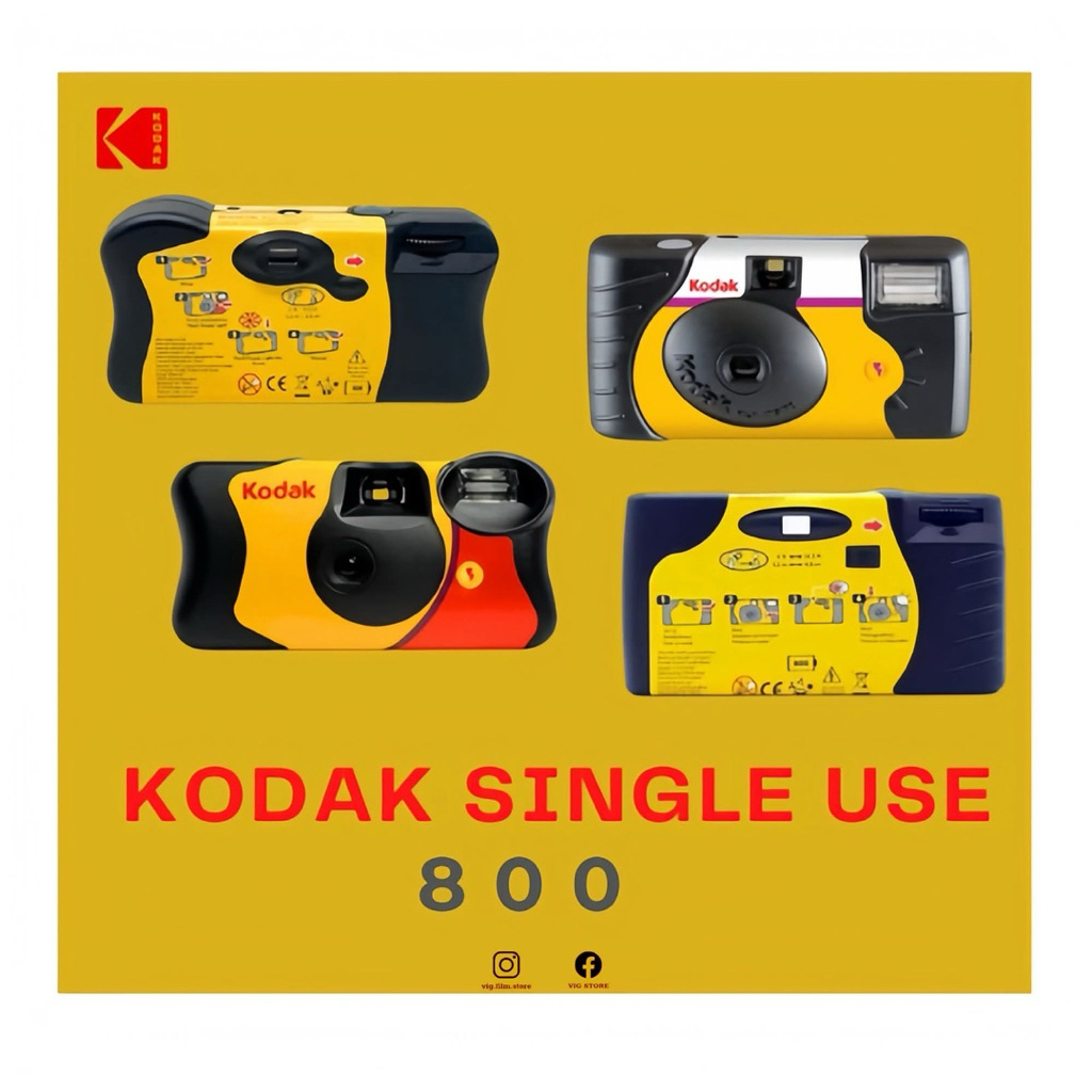 Máy ảnh film chụp 1 lần kèm sẵn film nhấn là chụp