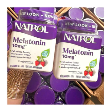 Kẹo ngủ Natrol Melatonin 10mg – Hỗ trợ giấc ngủ ngon, giảm mất ngủ, hàng chính hãng USA_Smallfamilly