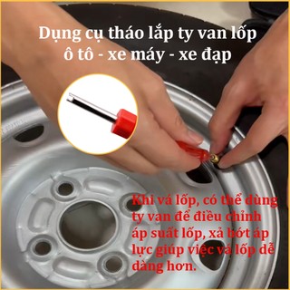 Bộ Vá Nấm Cho Xe Không Ruột - Vá Lốp Ô Tô, Xe Máy Không Cần Tháo