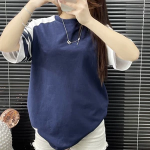 Áo thun Thom Browne 4 sọc phối vai thiết kế hot trend Nam nữ New 2024 áo hot trend 2023