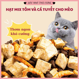 [XẢ HÀNG] Hạt mix cho mèo - Thức ăn hạt cho mèo giúp ăn ngon, tiêu hóa tốt, giảm rụng lông