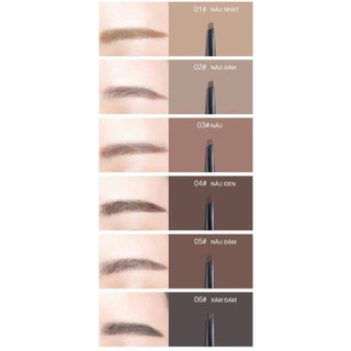 Chì Kẻ Mày 2 Đầu Hàn Quốc THE FACE SHOP Pencil