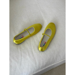 Giày Mule Flats Énnui Satin - Fullbox