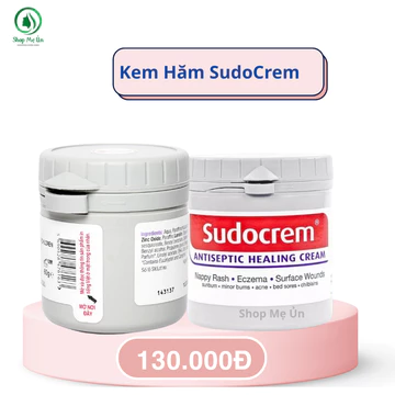 [HÀNG CHÍNH HẴNG]Kem Chống Hăm Trẻ Em Sudocrem 60g Hỗ trợ giảm Hăm Tã, Mẩn Đỏ, Dịu Da Cho Bé Sơ Sinh