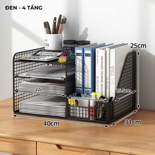 Kệ Đựng Tài Liệu, Kệ Sách Văn Phòng Nhiều Ngăn, Kệ Để Sách Và Dụng Cụ Học Tập Cao Cấp.