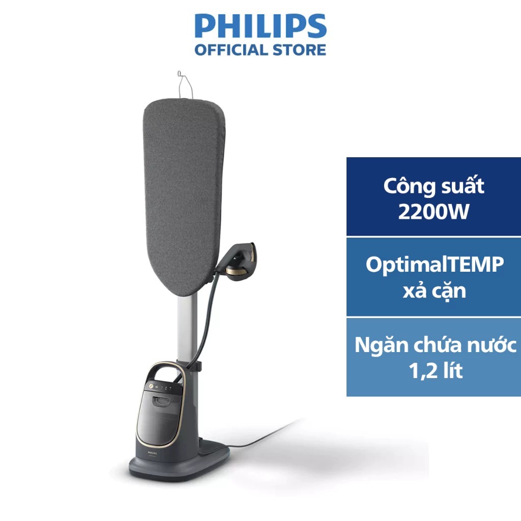 Bàn ủi Hơi Nước hệ thống All in One Đa Năng Philips AIS8540/80 | 2200W -Bảo Hành Chính Hãng 24 Tháng