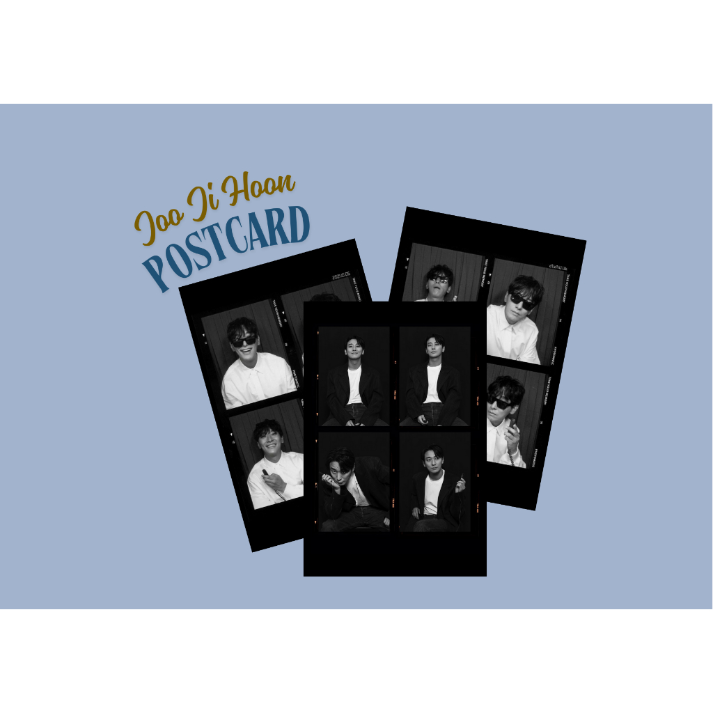 Combo postcard diễn viên hàn quốc Joo Ji Hoon - Ju Ji Hoon