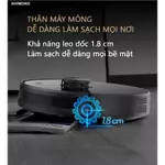 Robot Hút Bụi Lau Nhà SHIMONO XR530 Laser 360 và Chíp Xử Lý AI Lực Hút 4000Pa Chính Hãng Cao Cấp — ảnh 3