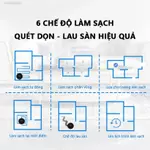 Robot Hút Bụi Lau Nhà SHIMONO XR530 Laser 360 và Chíp Xử Lý AI Lực Hút 4000Pa Chính Hãng Cao Cấp — ảnh 7
