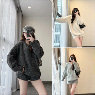 •𝙆𝙞𝙣𝙜𝙨𝙝𝙤𝙥𝙗𝙚𝙖𝙪𝙩𝙮•Set Len Trơn Lông Thỏ Fom Thụng Chuẩn QCL1