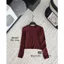Áo thun zip cotton mềm cổ tròn dài tay co giãn