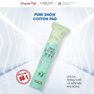 Bông tẩy trang cotton tiệt trùng mềm mịn nhiều lớp Dr.Sera Pure Snow Cotton Pad (150 miếng)