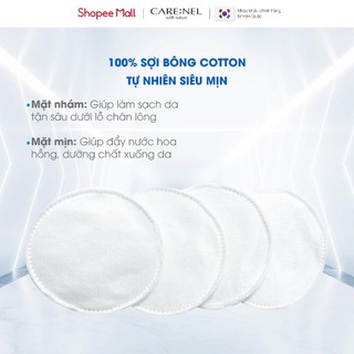 Bông tẩy trang cotton tiệt trùng mềm mịn nhiều lớp Dr.Sera Pure Snow Cotton Pad (150 miếng)