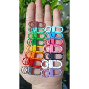Móc khóa U, móc khóa tôm hùm, phụ kiện làm móc khóa