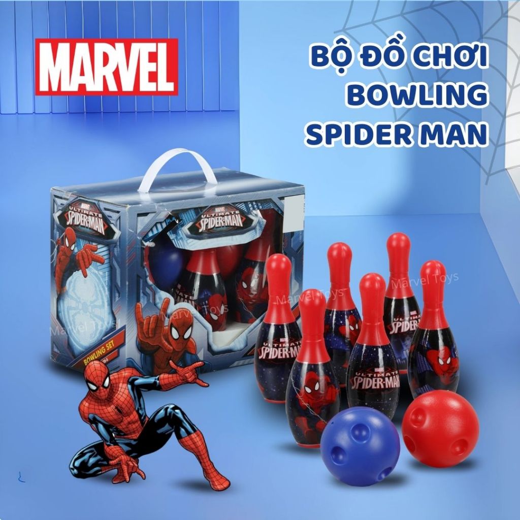 Đồ Chơi Bowling Cho Bé Mesuca Marvel Disney Bộ Bowling Mini Vận Động Trong Nhà Cho Bé 3 Tuổi+