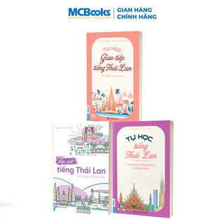 Combo - Tự Học Tiếng Thái Lan Cho Người Mới Bắt Đầu - Phân Loại Lẻ/Combo