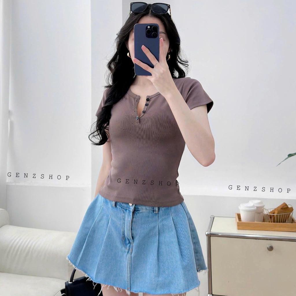 ÁO [GENZSHOP] Q.ÙA T ẶNG ÁO LẺ SIZE  2025