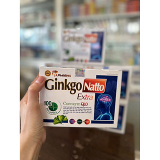 Viên uống Bổ Não-Ginkgo Natto Extra Coenzym Q10 hộp 100 viên