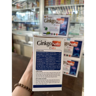 Viên uống Bổ Não-Ginkgo Natto Extra Coenzym Q10 hộp 100 viên
