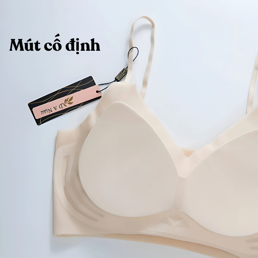 Áo Lót Nữ Su Lụa Mỏng Nhẹ Không Gọng Không Lộ Viền Thoáng Mát DORIS 3030