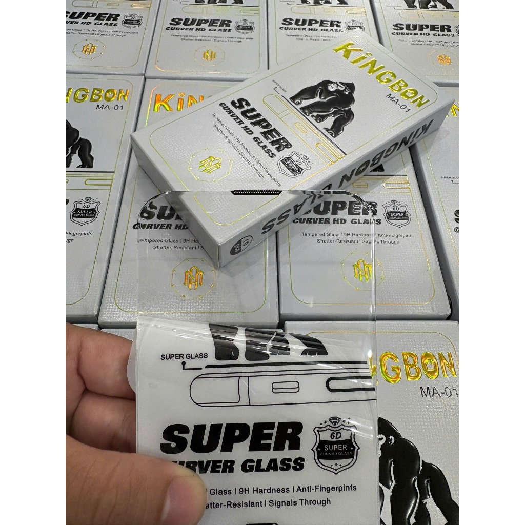 Kính Cường Lực iPhone Trong Suốt Chính Hãng KiNGBON  cho iPhone X đến 17 pro max
