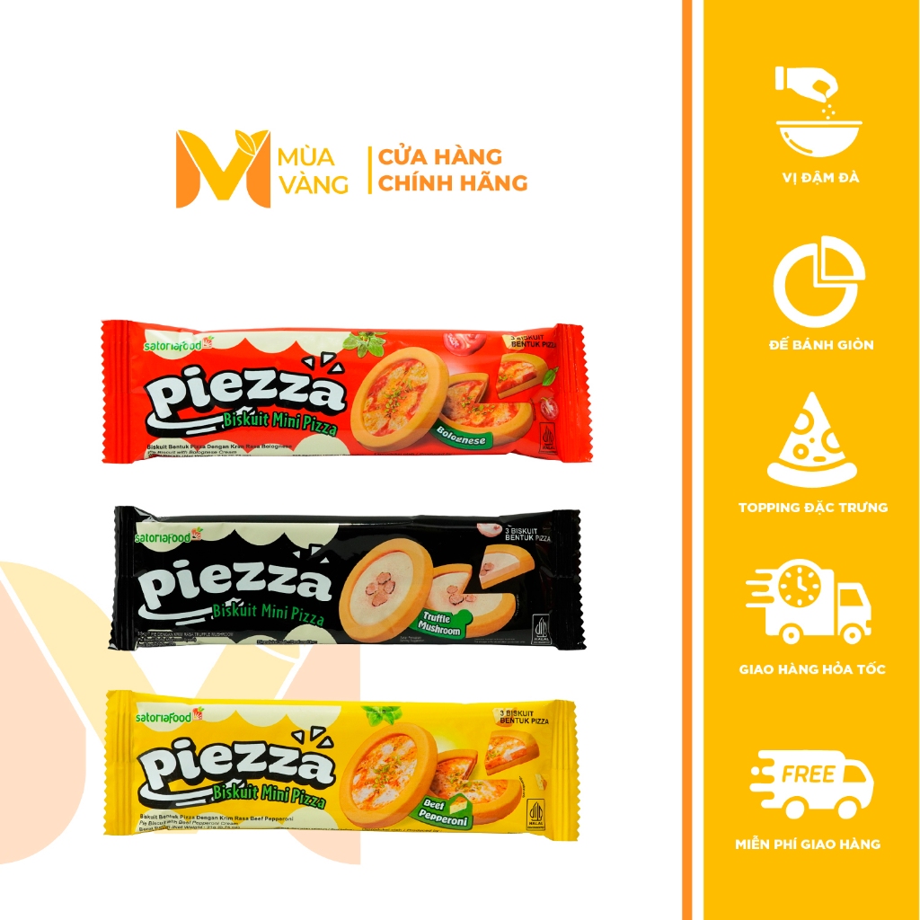 Piezza – Bánh Pizza Mini Snack - Bữa ăn nhẹ hoàn hảo | Shopee Việt Nam