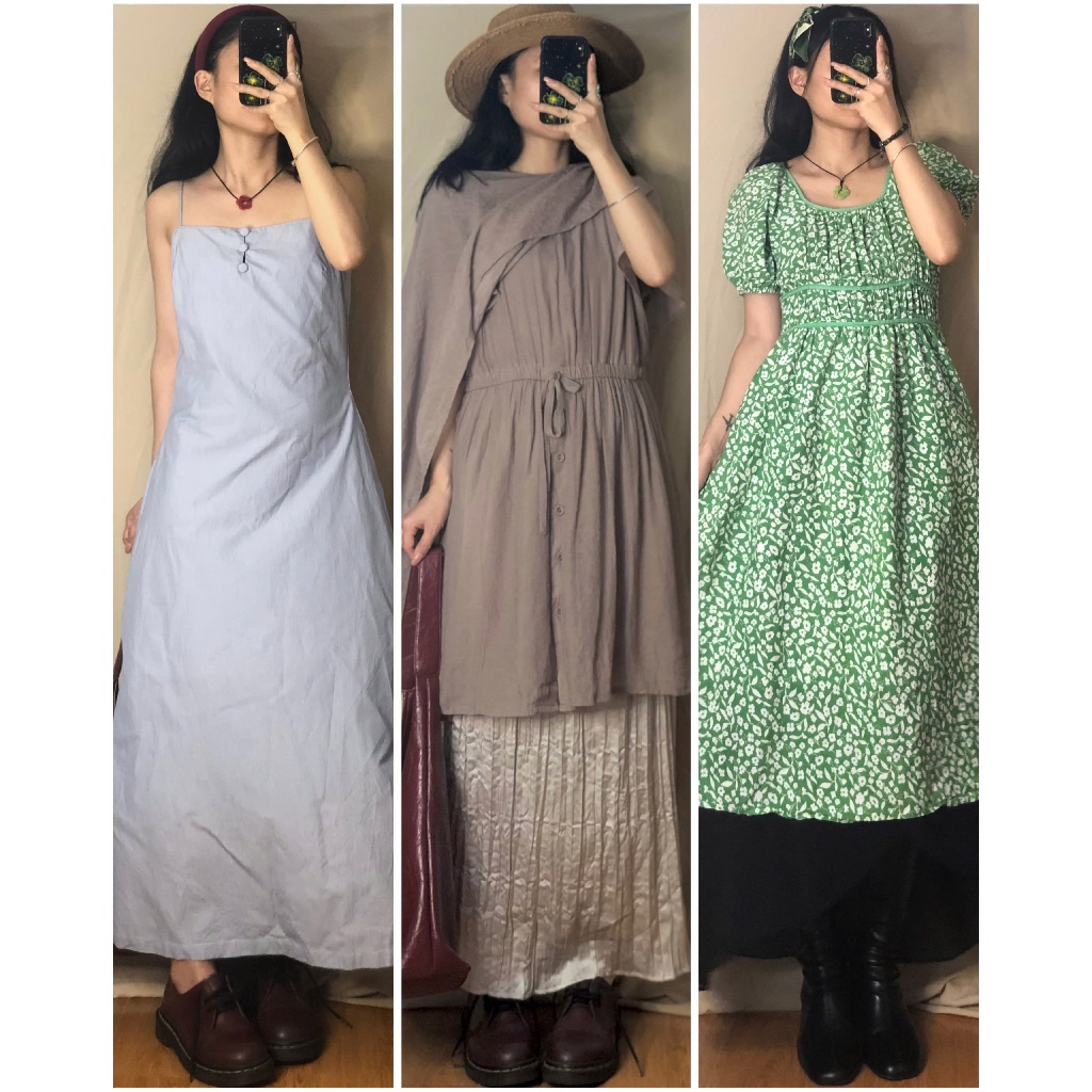 Set đầm váy vintage mix sẵn, demo ảnh bìa [ig: april6_clothing]