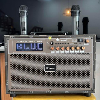 Loa Kéo Xách Tay LEONG L101 Tặng Kèm Micro Hát Karaoke Bass 20 Và Âm Thanh Trung Thực.
