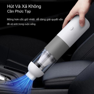 Máy Hút Bụi Cầm Tay Không Dây Ôtô Youpin V01, Lực Hút Mạnh 4000Pa, Tiện Lợi, Bảo Hành 2 Năm