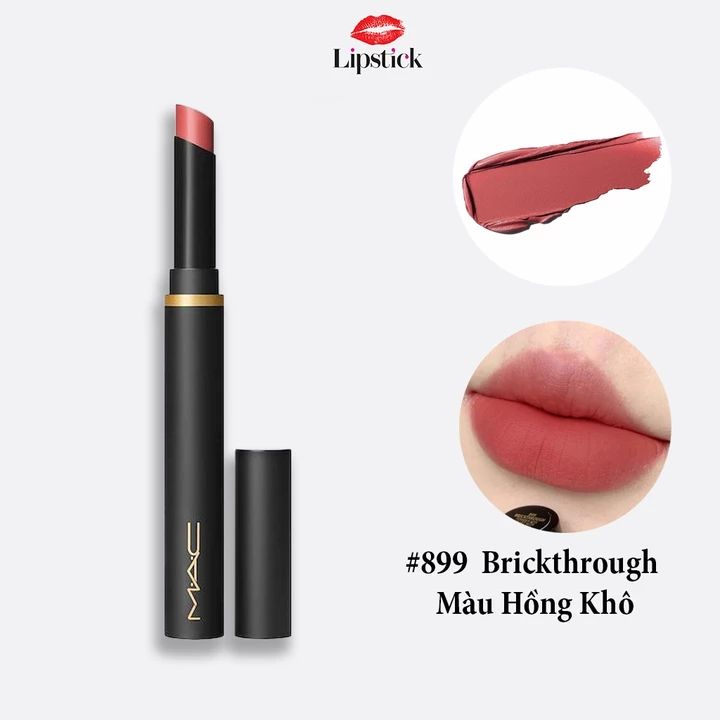 Son thỏi Powder Kiss Velvet Blur Slim Stick Lipstick - 899 Brickthrough Màu Hồng Khô Lipstick Offical Store