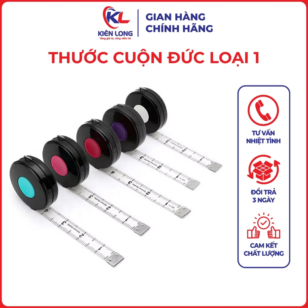 Thước Cuộn Đức Loại 1 – Thước Cuộn May Đo Kỹ Thuật Dài 1.5m