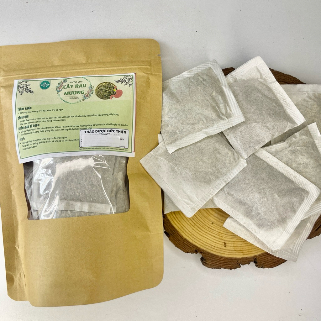 Trà Rau Mương Túi Lọc Đức Thiện (Set 30 Túi Lọc) -  Hỗ Trợ Đau Dạ Dày, Trào Ngược Dạ Dày, Khuẩn HP