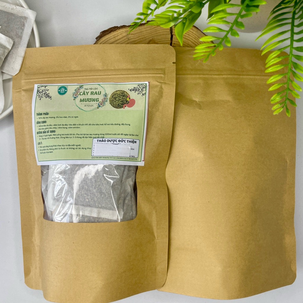 Trà Rau Mương Túi Lọc Đức Thiện (Set 30 Túi Lọc) -  Hỗ Trợ Đau Dạ Dày, Trào Ngược Dạ Dày, Khuẩn HP