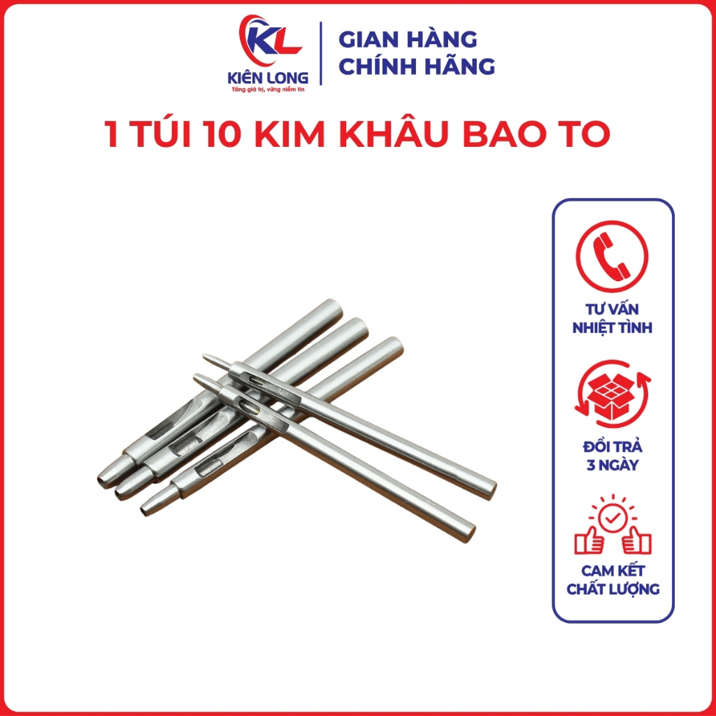 Kim Khâu Bao Túi 10 Cái – Kim Máy Khâu Bao GK9-2 GK9-200 NP-7A Nhật